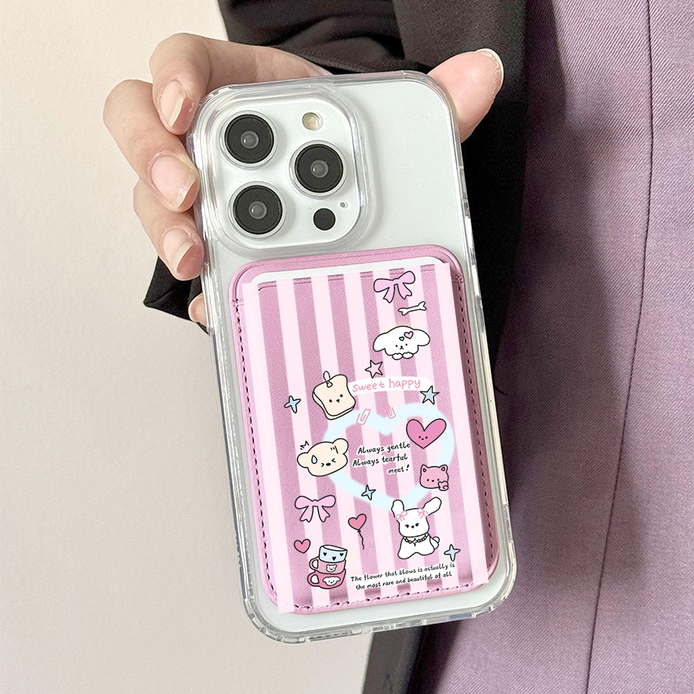 Cute Girly Sketch Style Leathe - Card Top Loader 리뷰 및 가격