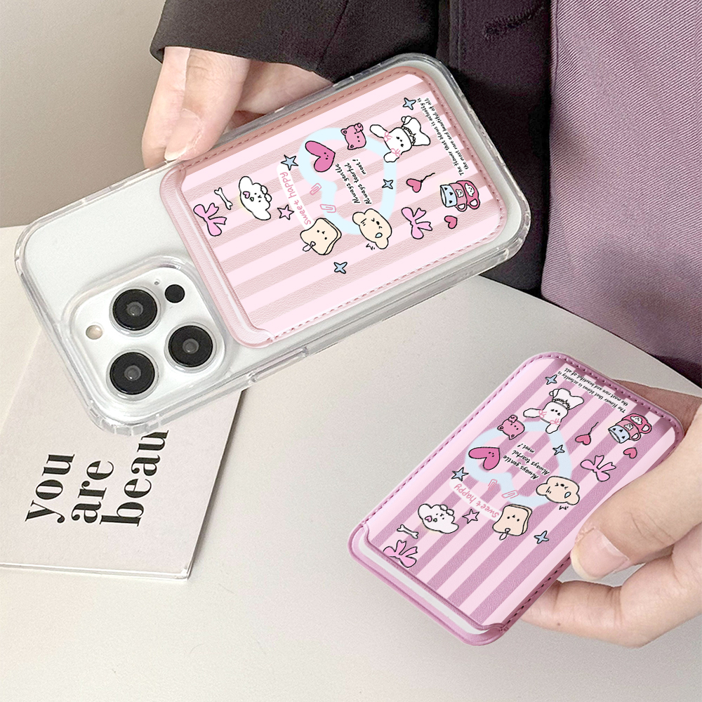 Cute Girly Sketch Style Leathe - Card Top Loader 리뷰 및 가격
