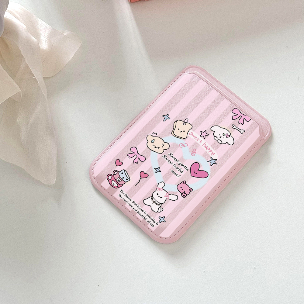 Cute Girly Sketch Style Leathe - Card Top Loader 리뷰 및 가격