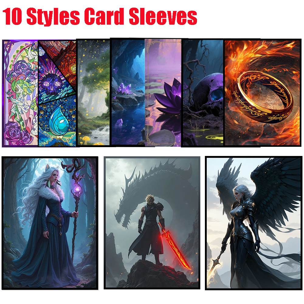 60pcs 66x91mm Multiple Styles  - Card Penny Sleeve 리뷰 및 가격
