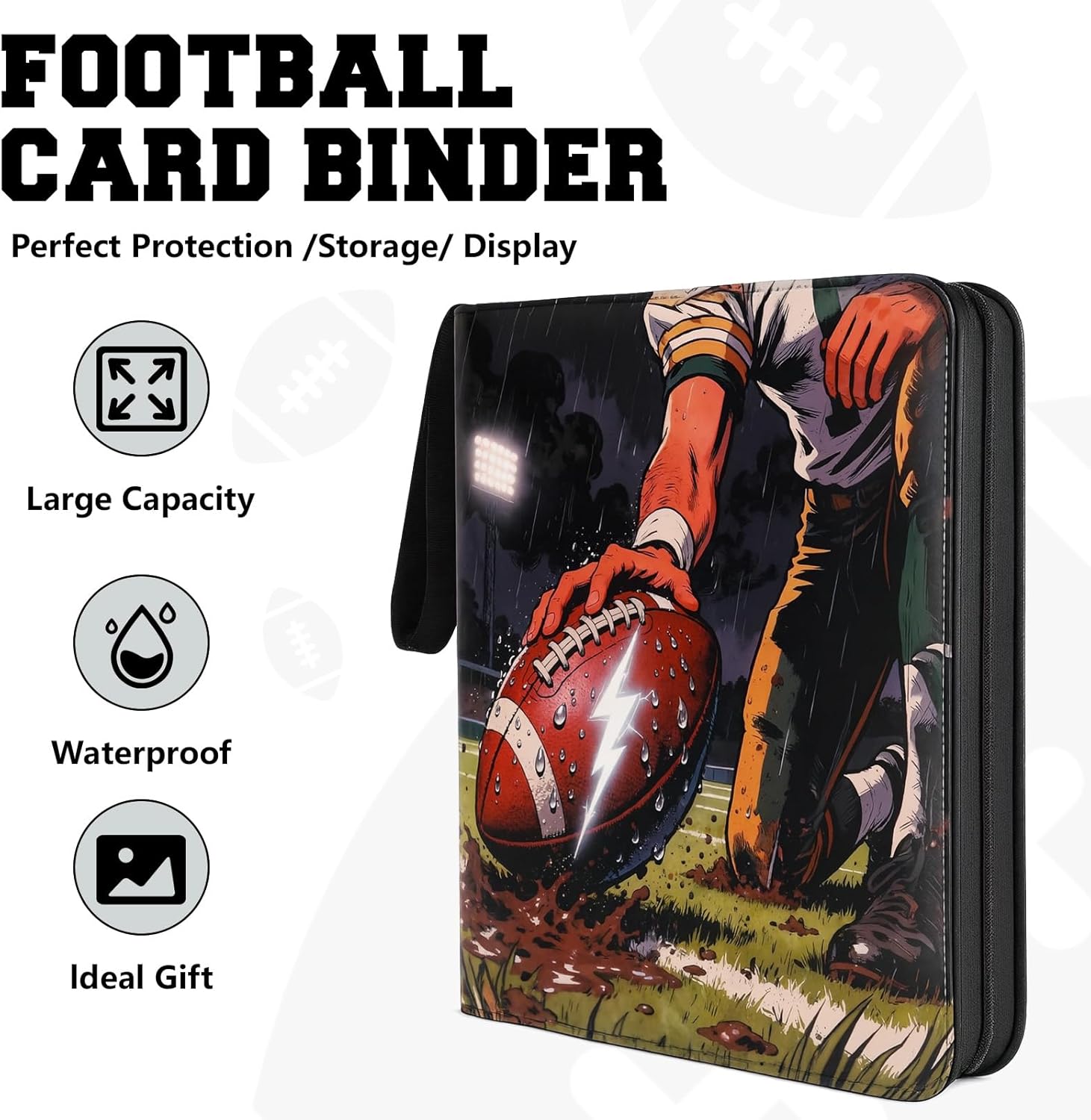 Football Card Binder 9-Pocket  - Trading Card Binder 리뷰 및 가격