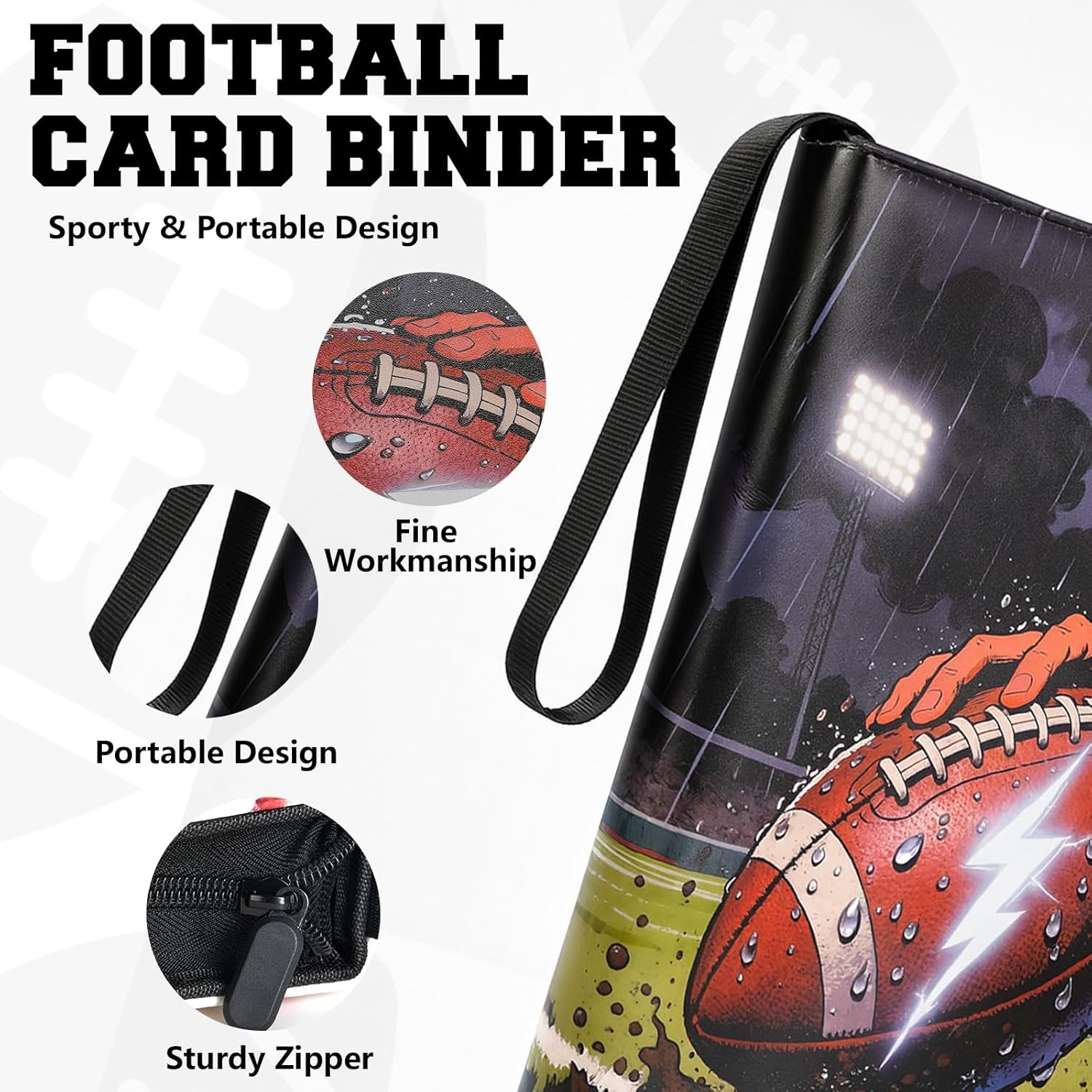 Football Card Binder 9-Pocket  - Trading Card Binder 리뷰 및 가격