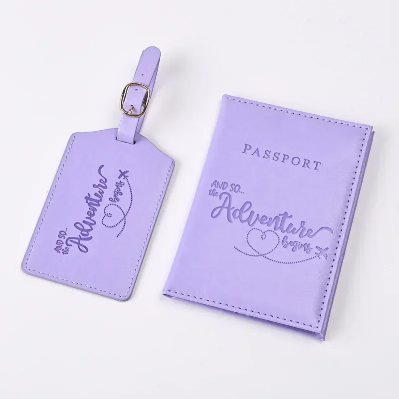 New Purple PU Leather Passport - Card Top Loader 리뷰 및 가격