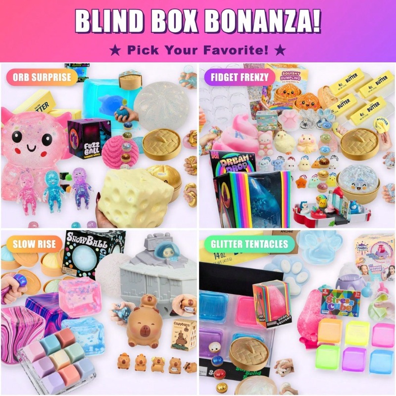 Squish Time Nee Doh Mystery Bl - Mystery Box Blind Bag 리뷰 및 가격