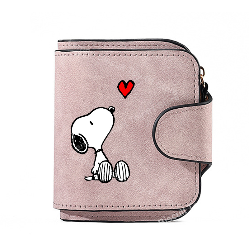 Snoopys Women Short Wallet Kor - Card Top Loader 리뷰 및 가격