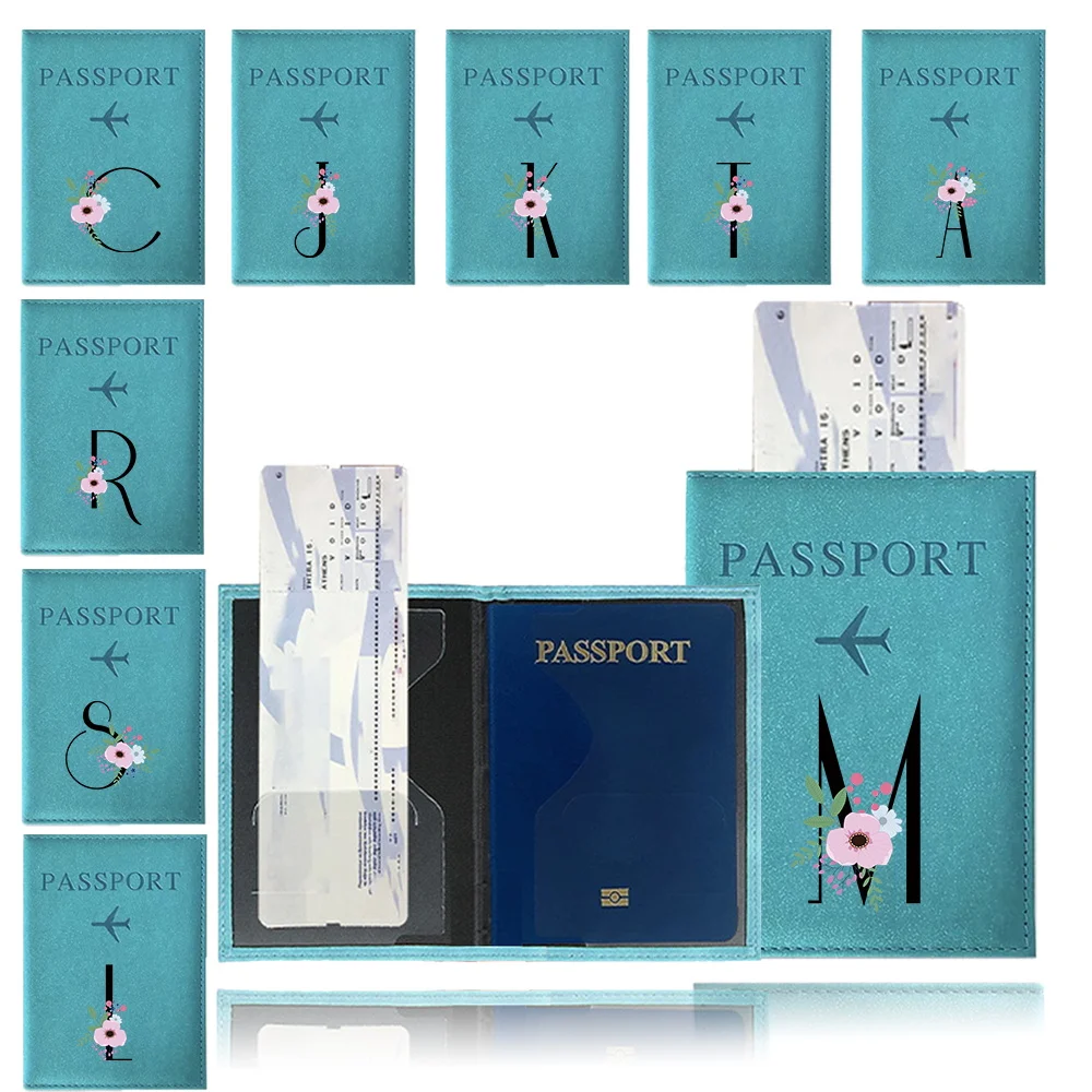 Passport Cover Blue Color Pu P - Card Top Loader 리뷰 및 가격