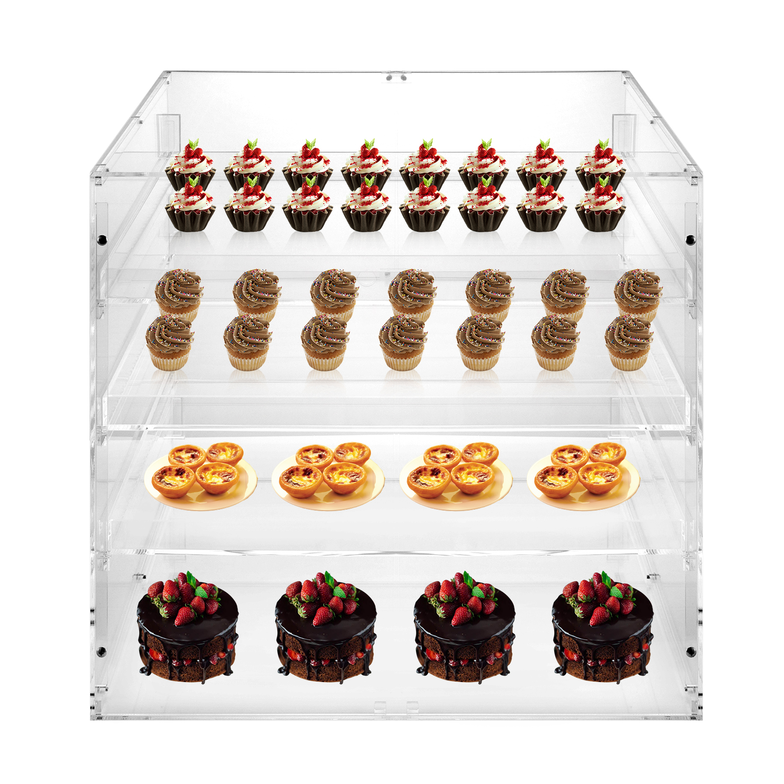 18.7×17.71×17.71inch 3-tier Ac - Display Case Acrylic 리뷰 및 가격