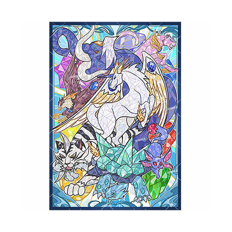 60pcs/set Yu-Gi-OH! rystal Bea - Card Penny Sleeve 리뷰 및 가격