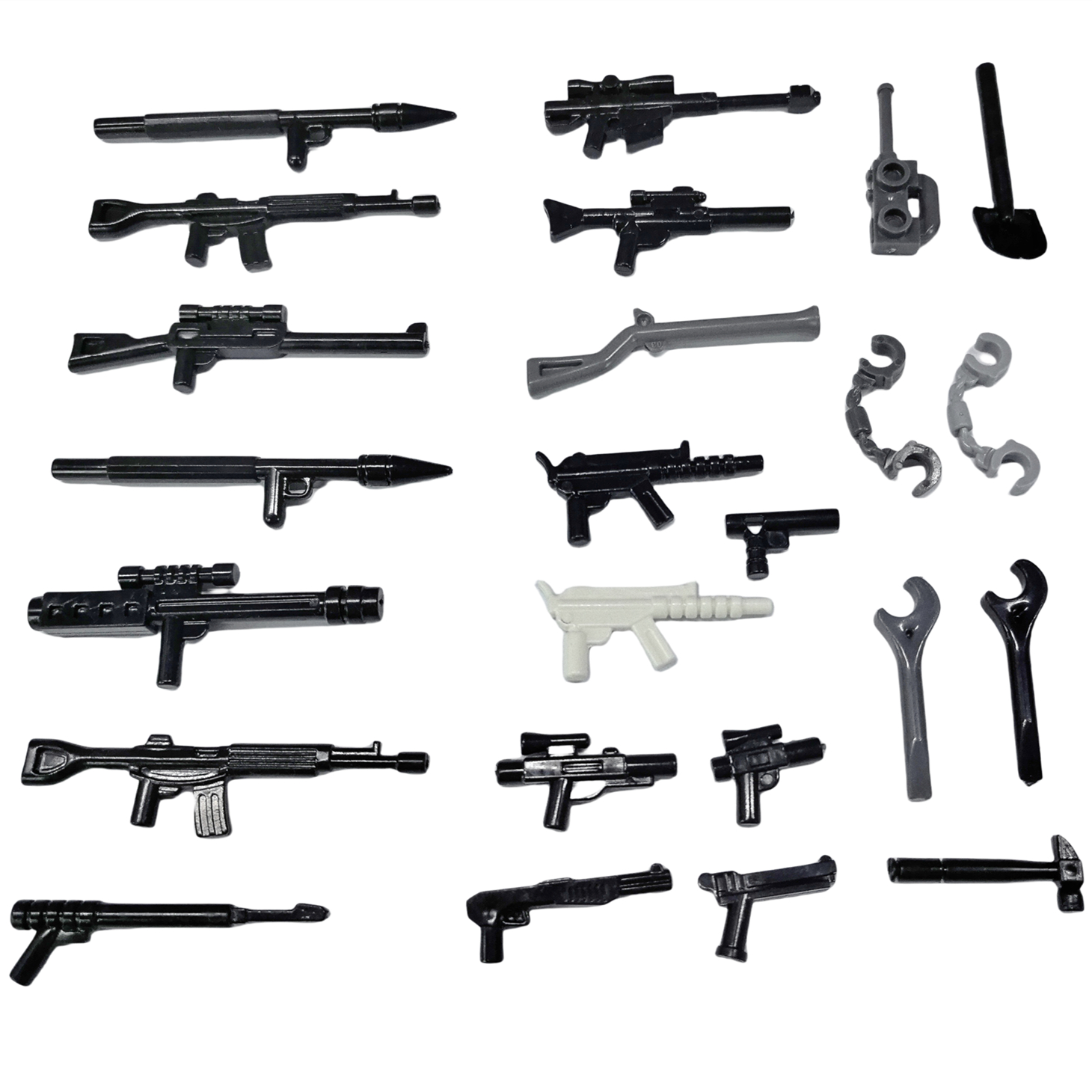 Military WW2 Weapon Guns Soldi - Lego Minifigure Holder 리뷰 및 가격