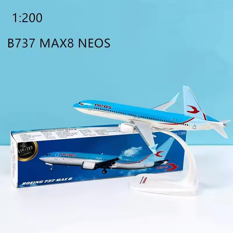 1:200 Scale B737 MAX8 Neos Air - Model Airplane Plastic 리뷰 및 가격