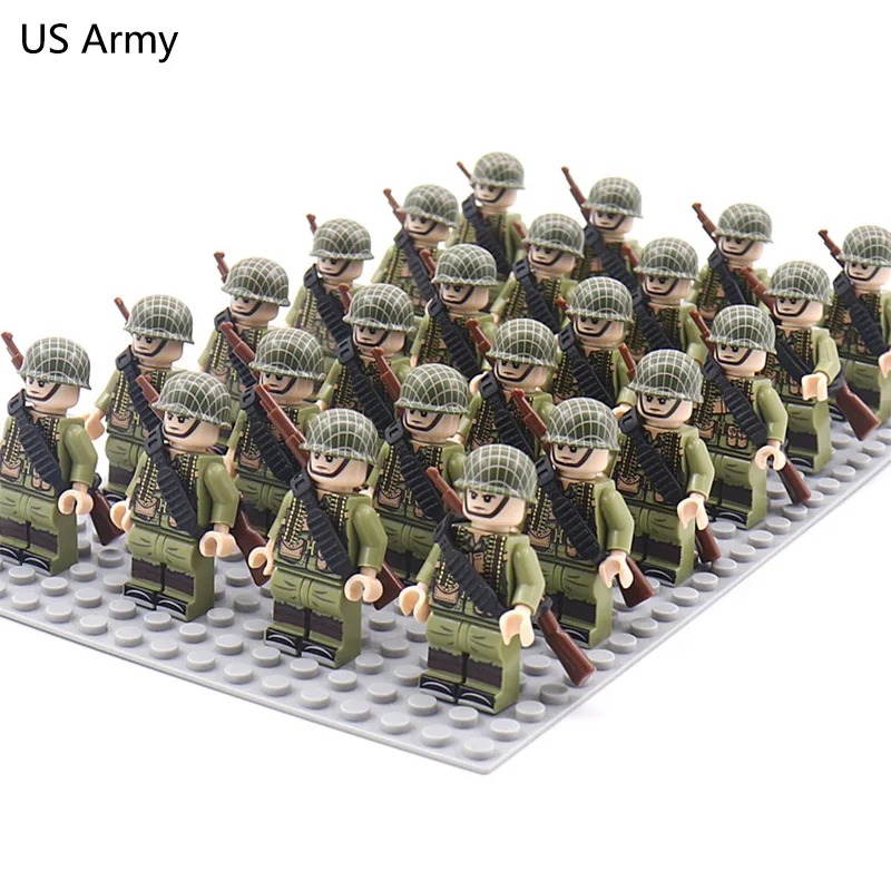 World War II military soldier  - Building Block Mini 리뷰 및 가격