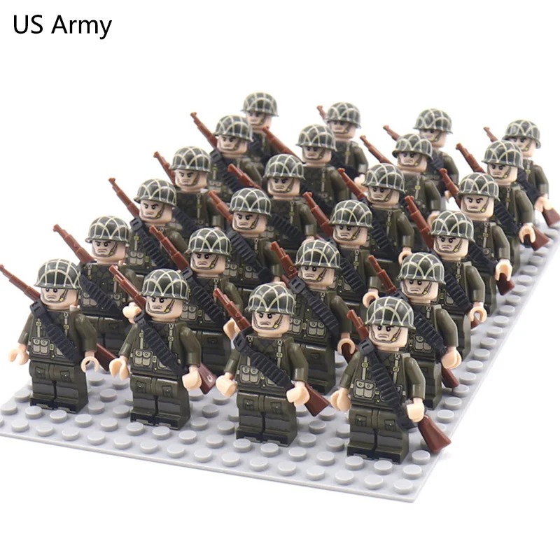 World War II military soldier  - Building Block Mini 리뷰 및 가격