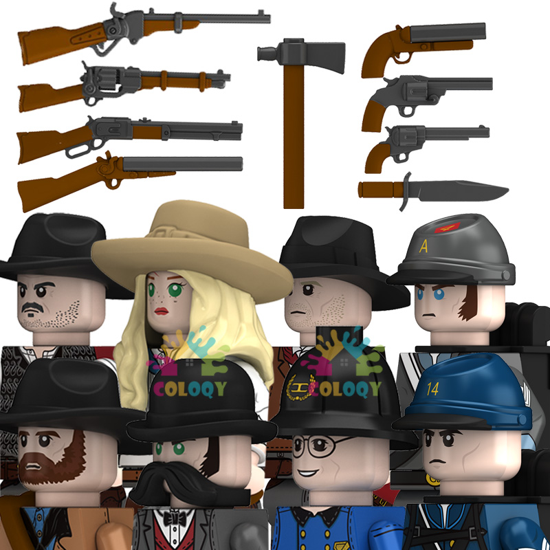 Kids Toys Cowboy Building Bloc - Lego Minifigure Holder 리뷰 및 가격
