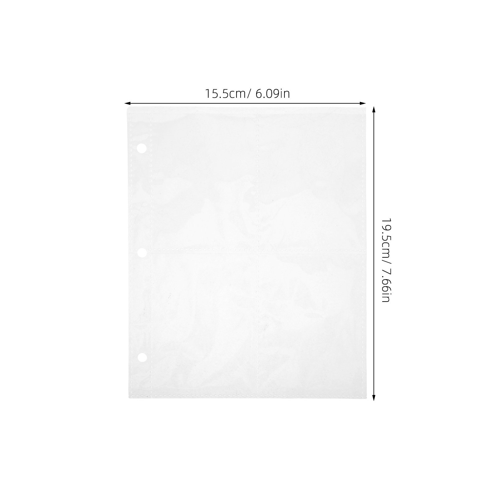 10Pcs Clear Binder Card Sleeve - Trading Card Binder 리뷰 및 가격