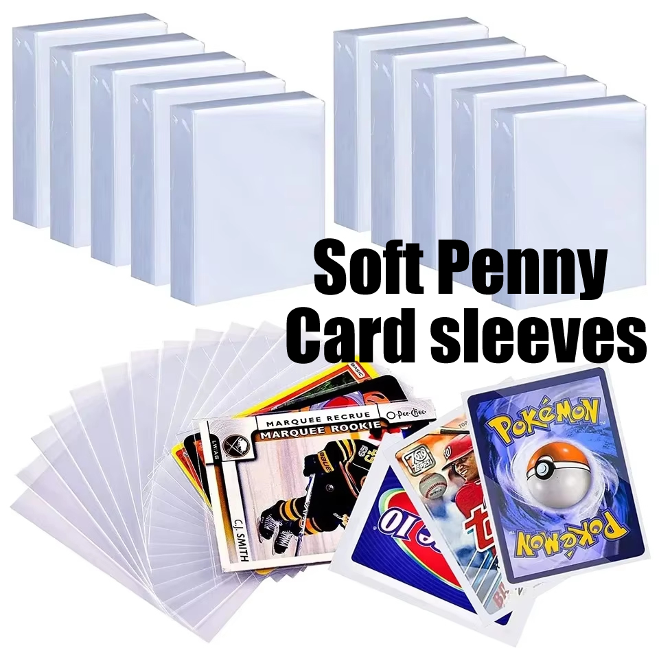 100-600pcs Card Sleeves Hard S - Card Penny Sleeve 리뷰 및 가격