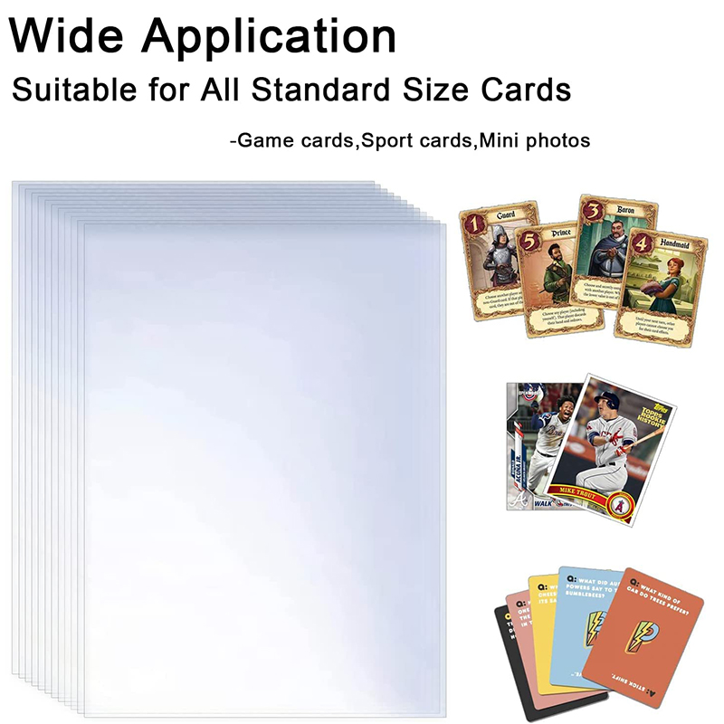 100-600pcs Card Sleeves Hard S - Card Penny Sleeve 리뷰 및 가격