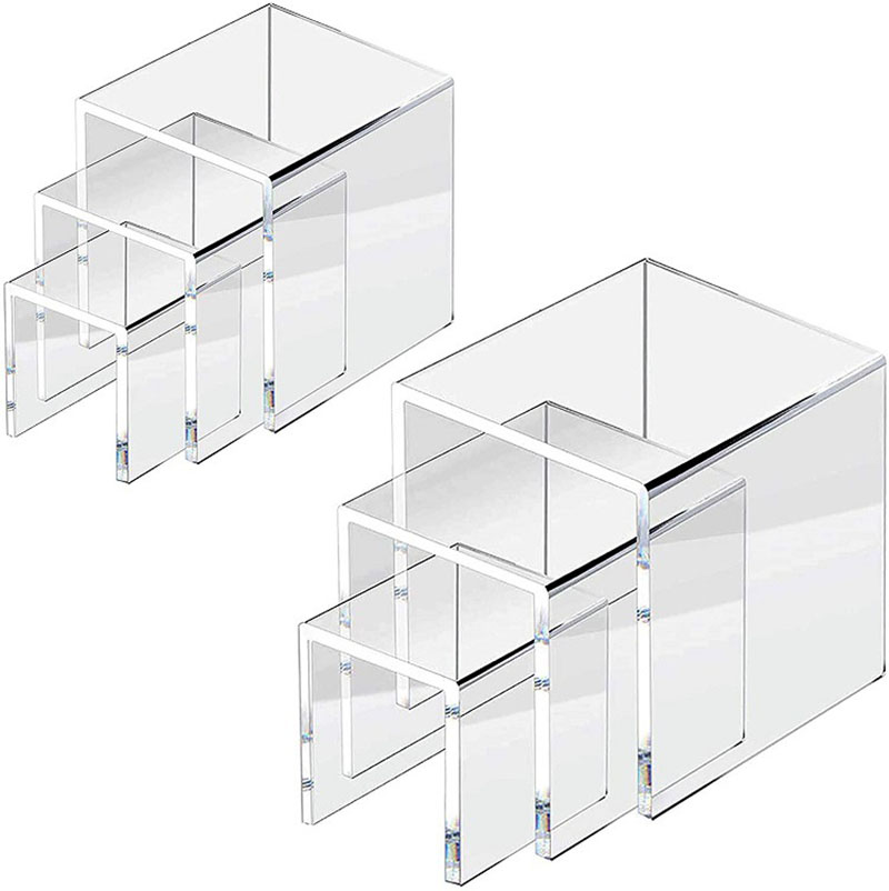 6pcs/Set Acrylic Display Stand - Display Risers Set 리뷰 및 가격