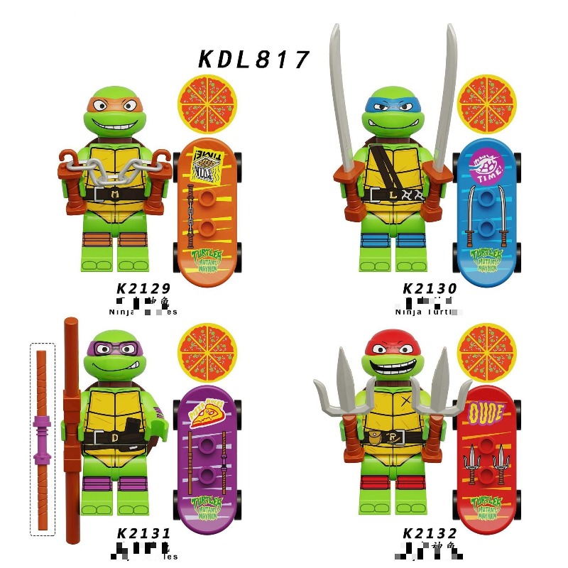 KDL831 cartoon series Teenage  - Building Block Mini 리뷰 및 가격
