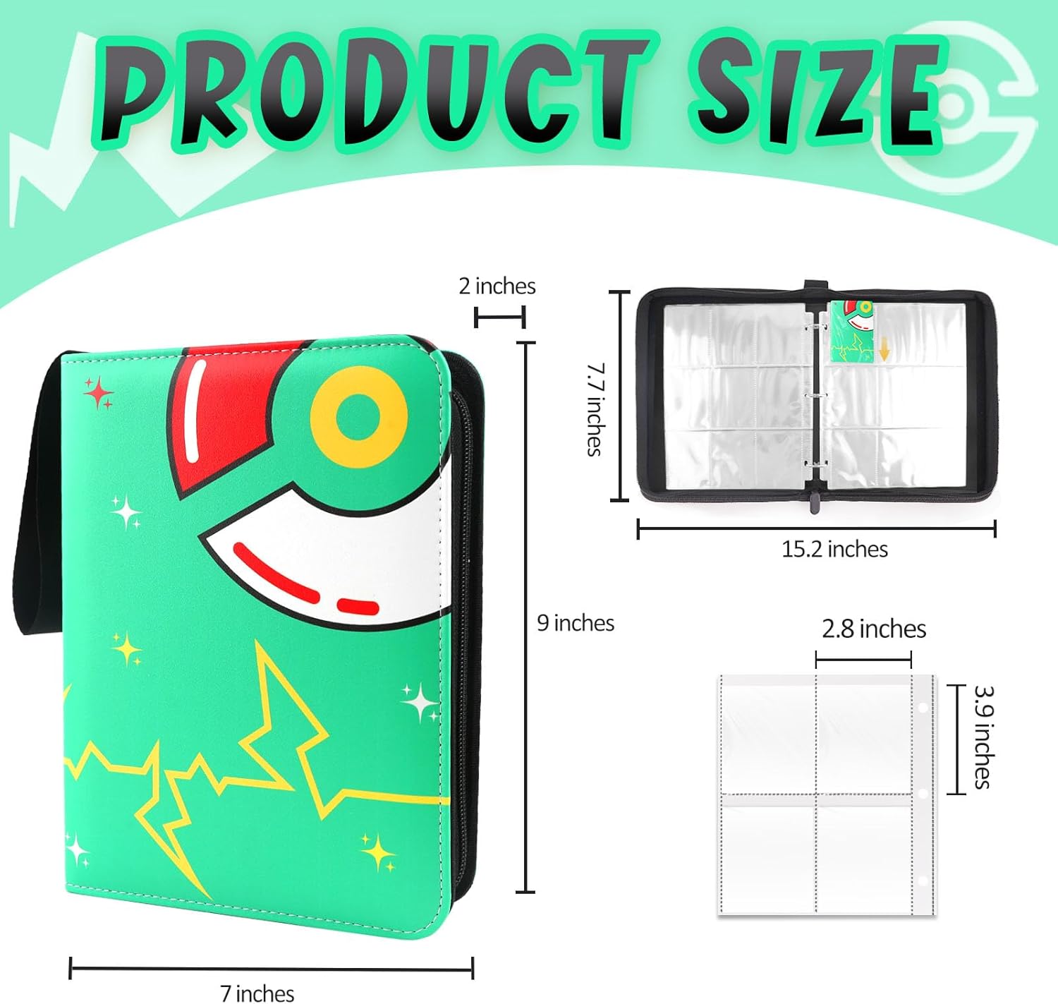 400 Pockets Card Binder with 5 - Trading Card Binder 리뷰 및 가격