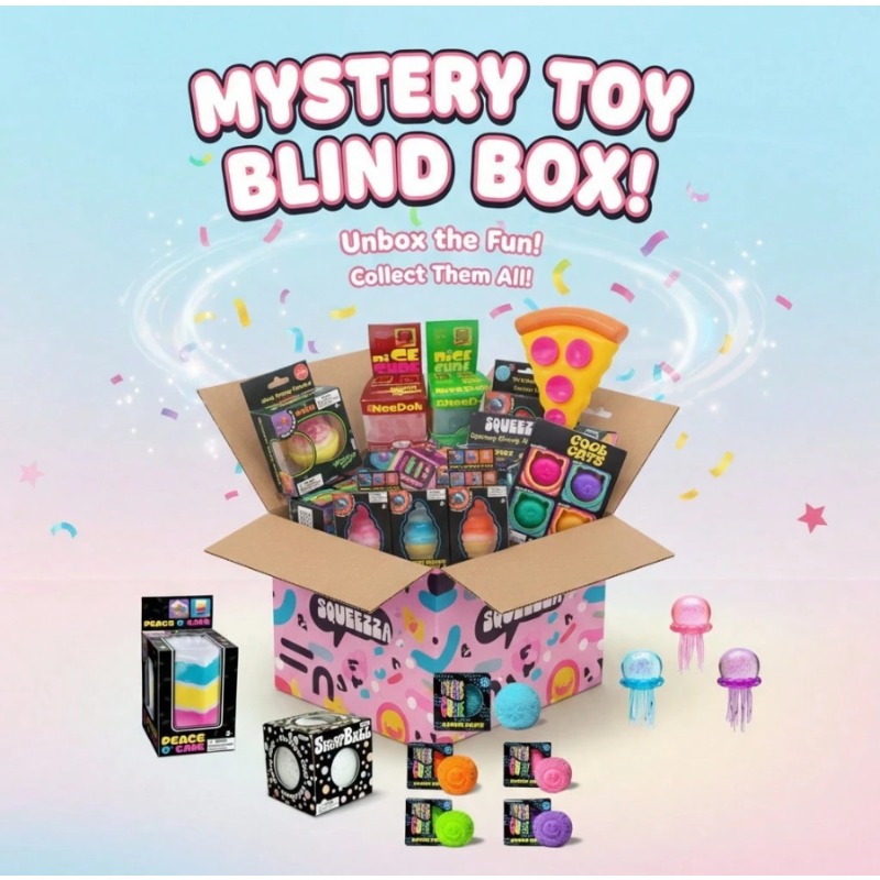 Cute Food & Ocean Squishy Blin - Mystery Box Blind Bag 리뷰 및 가격