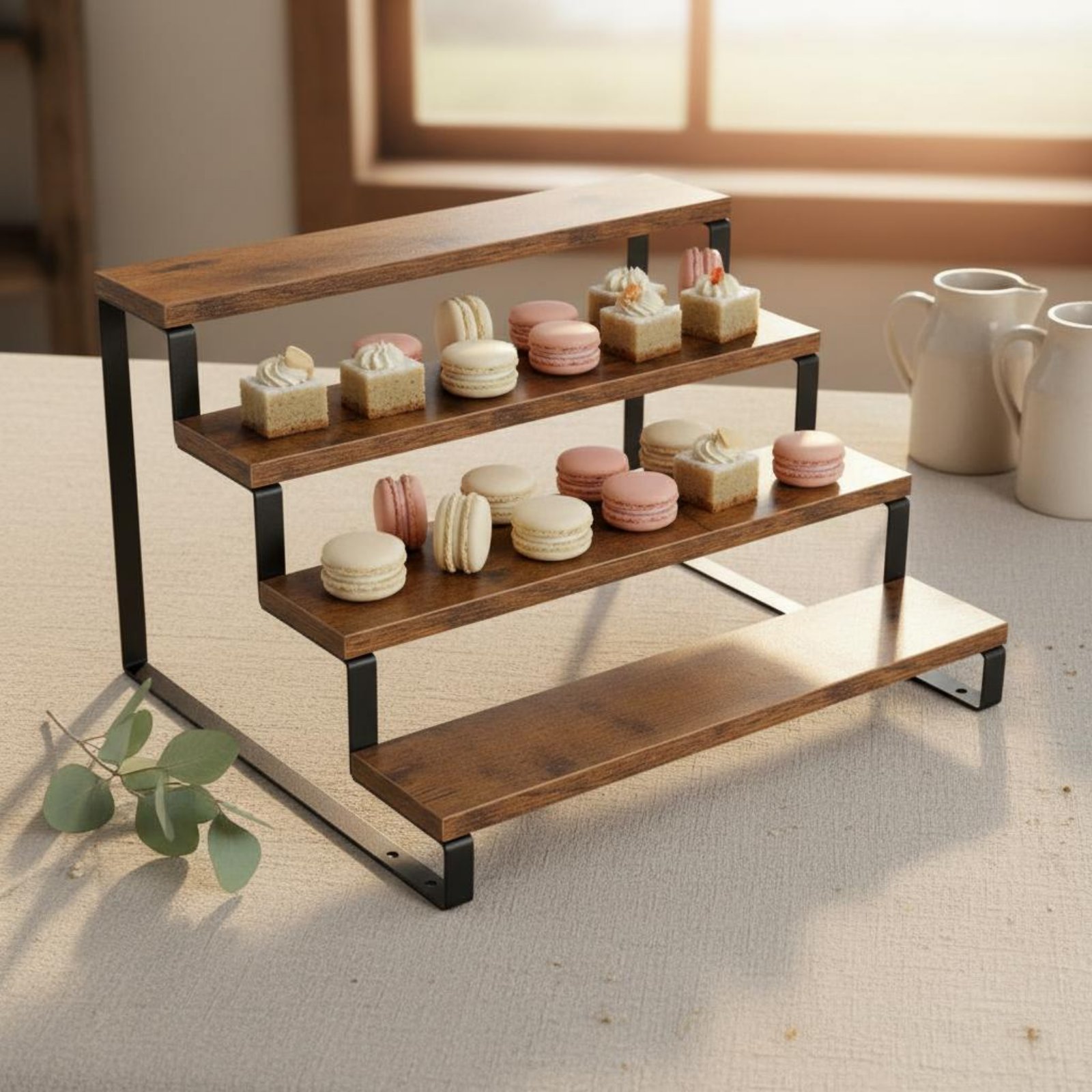 4 Tier Display Riser Space Sav - Display Risers Set 리뷰 및 가격