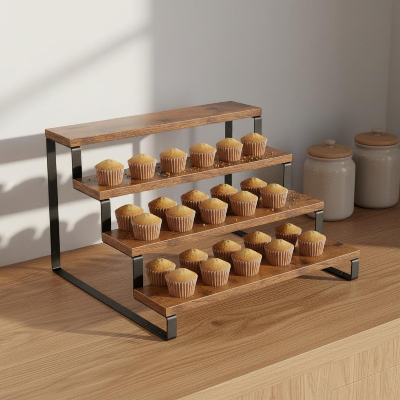 4 Tier Display Riser Space Sav - Display Risers Set 리뷰 및 가격