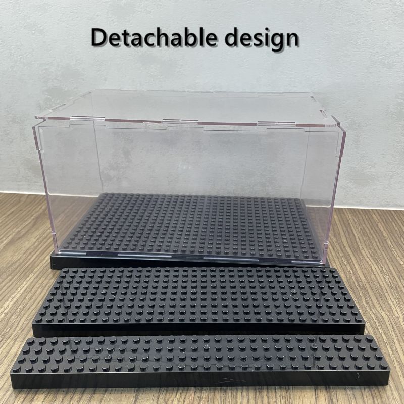 Acrylic Transparent Display Bo - Lego Minifigure Holder 리뷰 및 가격