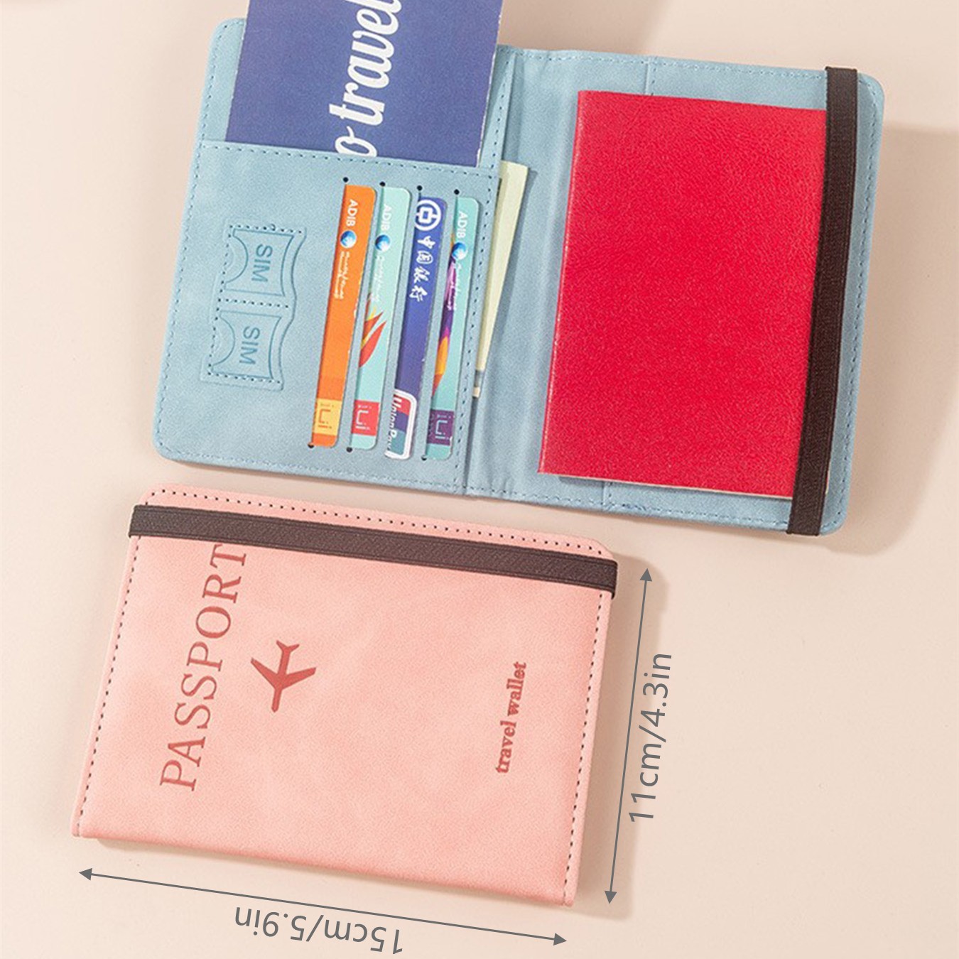 Passport Holder Travel Wallet  - Card Top Loader 리뷰 및 가격
