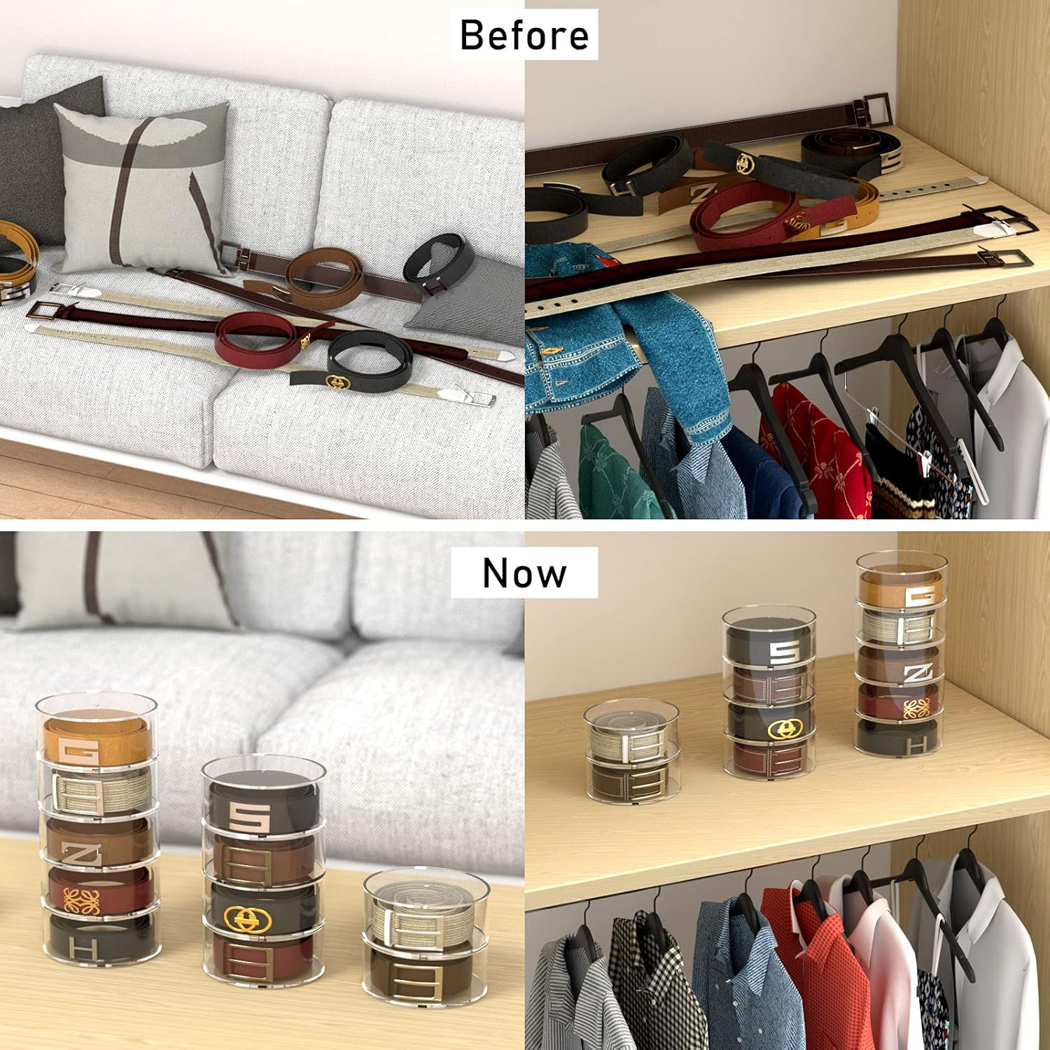 Belt Organizer, Acrylic Displa - Display Case Acrylic 리뷰 및 가격
