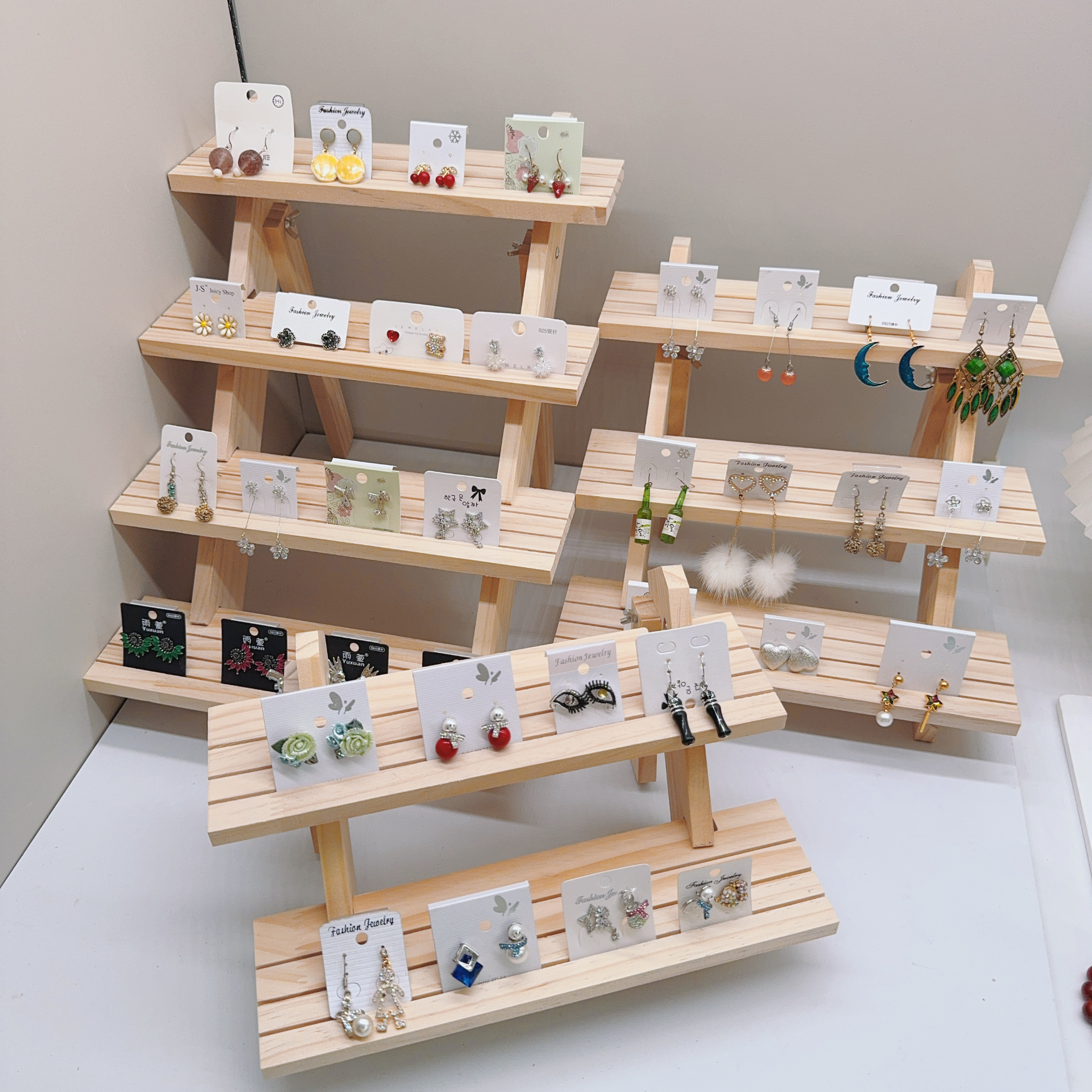 Ear Stud Holder Riser Multi-ti - Display Risers Set 리뷰 및 가격