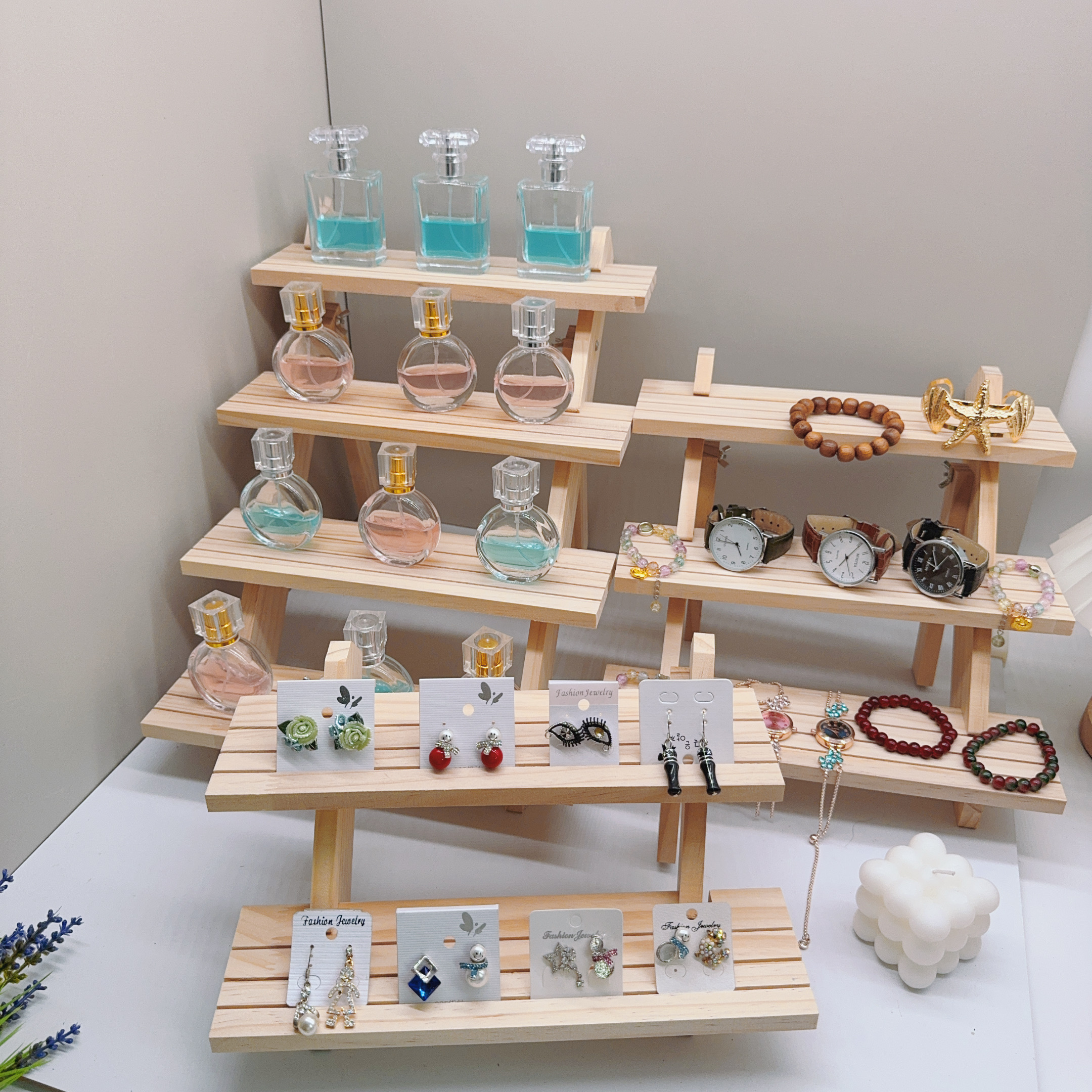 Ear Stud Holder Riser Multi-ti - Display Risers Set 리뷰 및 가격