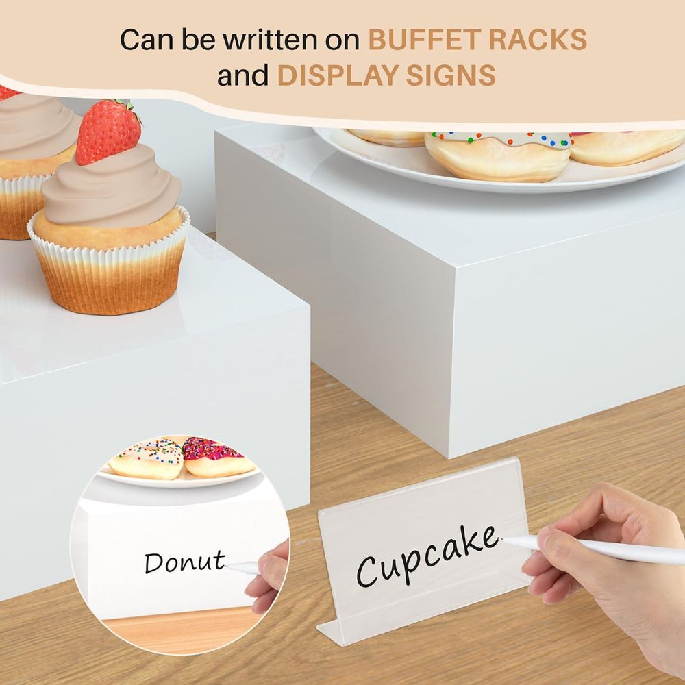 【8Pcs】 Buffet Risers,Dessert T - Display Risers Set 리뷰 및 가격