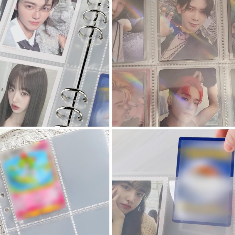 4 Pockets Photo Card Holder Bi - Trading Card Binder 리뷰 및 가격